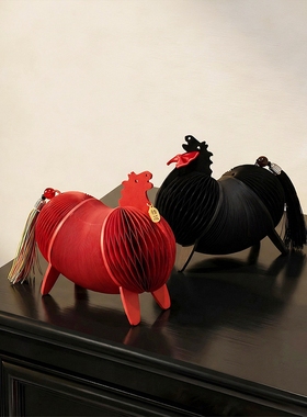 马年吉祥物摆件客厅桌面新年装饰2026元旦春节氛围布置饰品喜庆