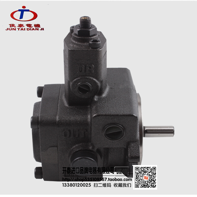 油泵叶片泵VP-SF-1 /15/20/30/4V-D20P-20D马达电机1HP2HP3HP