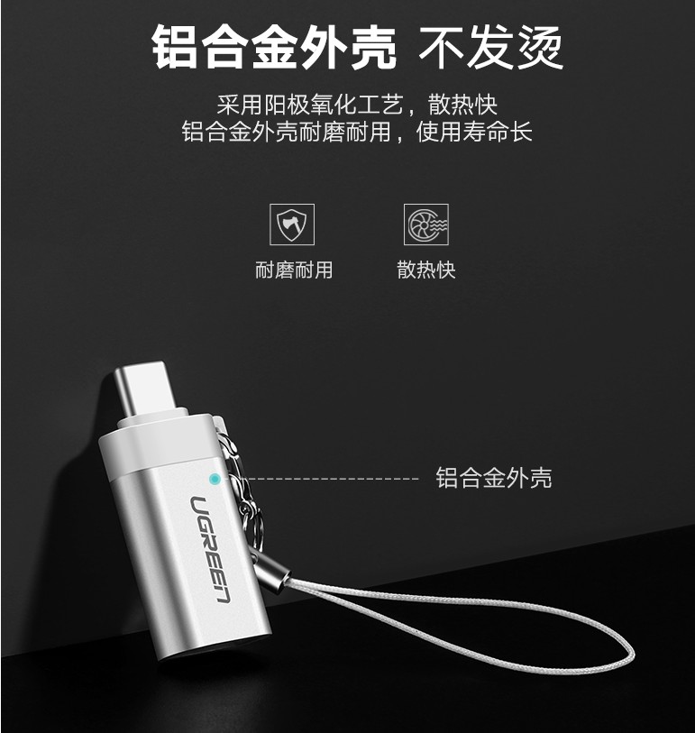 。US27 Ty0pe-C转USB.0转接头OTG数据线手机转换器头U盘属于什么档次？