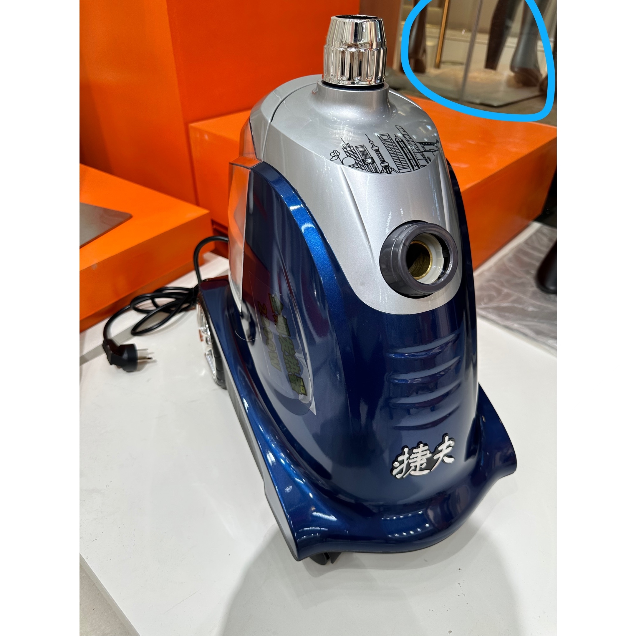 上海捷夫蒸汽挂烫机新款大功率商