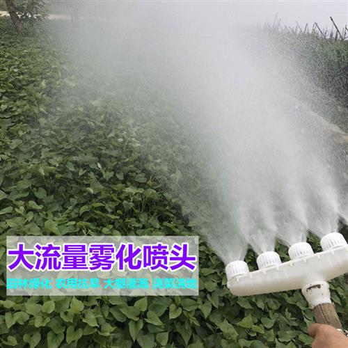 浇地浇水喷头浇菜神器水泵大流量农用灌溉洒水浇花雾化大棚浇育苗