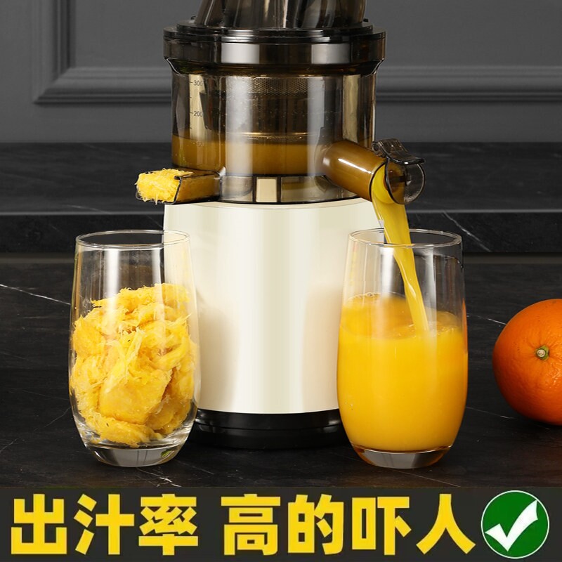家用榨汁机电动水果蔬菜果汁机渣