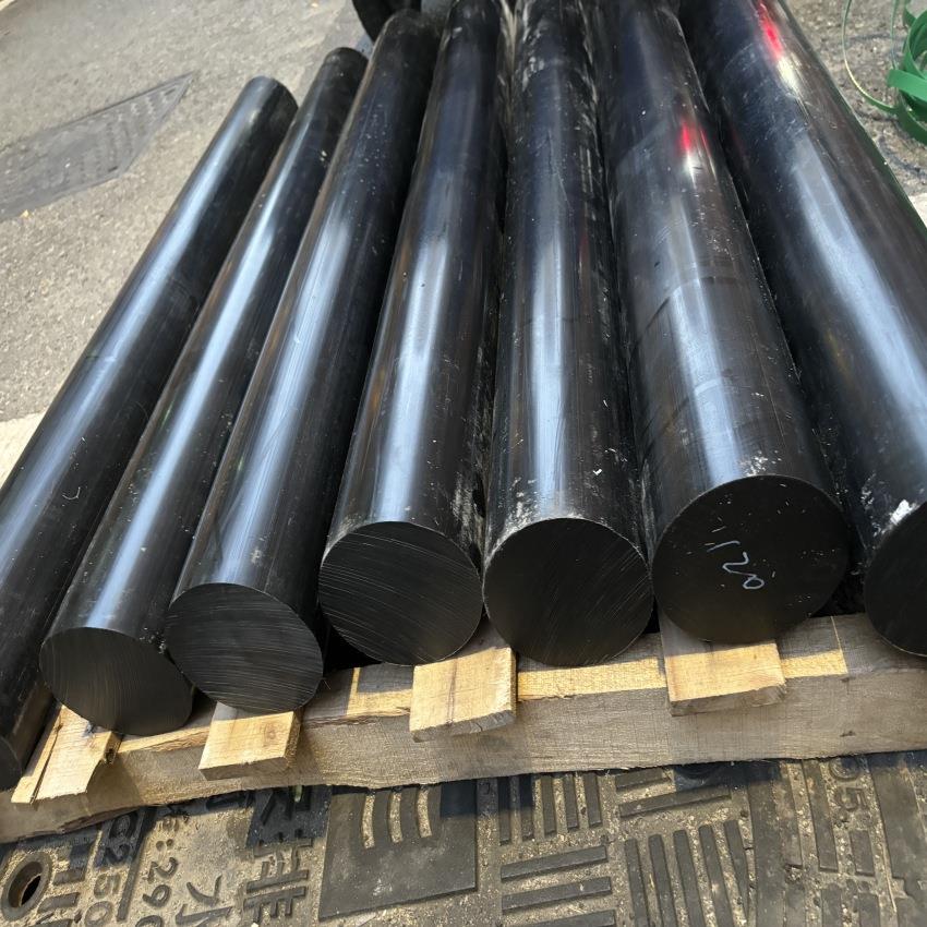 .厂家现货500万分子量超高棒 挤出UHMW-PE料超高分子量聚乙烯棒材