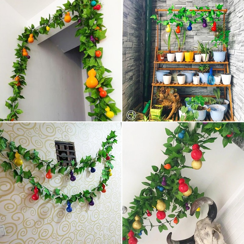 仿真水果藤条假花葡萄叶