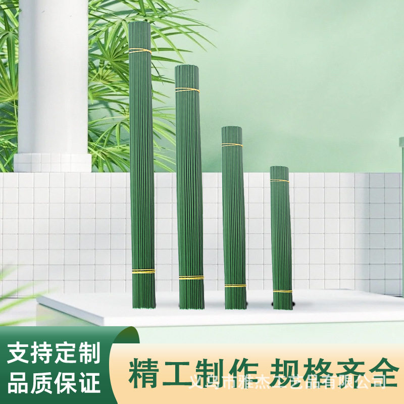 2号胶包花杆香皂串珠丝网