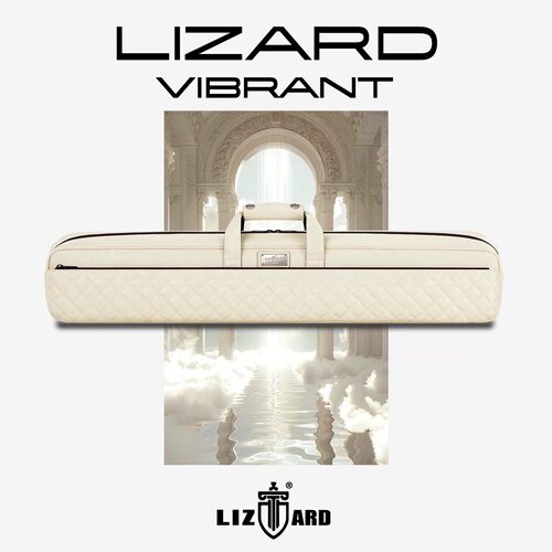 LIZARD莱瑟塔可可系列7孔大容量轻便超纤牛皮大头杆通用台球杆包