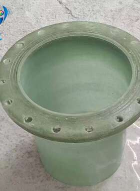 玻璃钢法兰通风带短管DN800颜色盲板防腐质量好安装快速