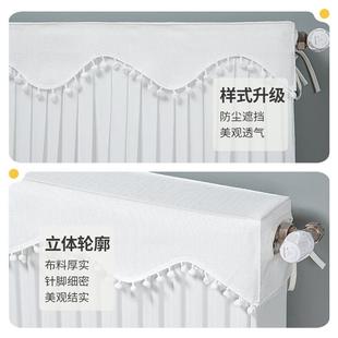 新款 铸铁罩套简约半包定制 暖气片防尘罩暖气罩家用装 饰遮挡老式