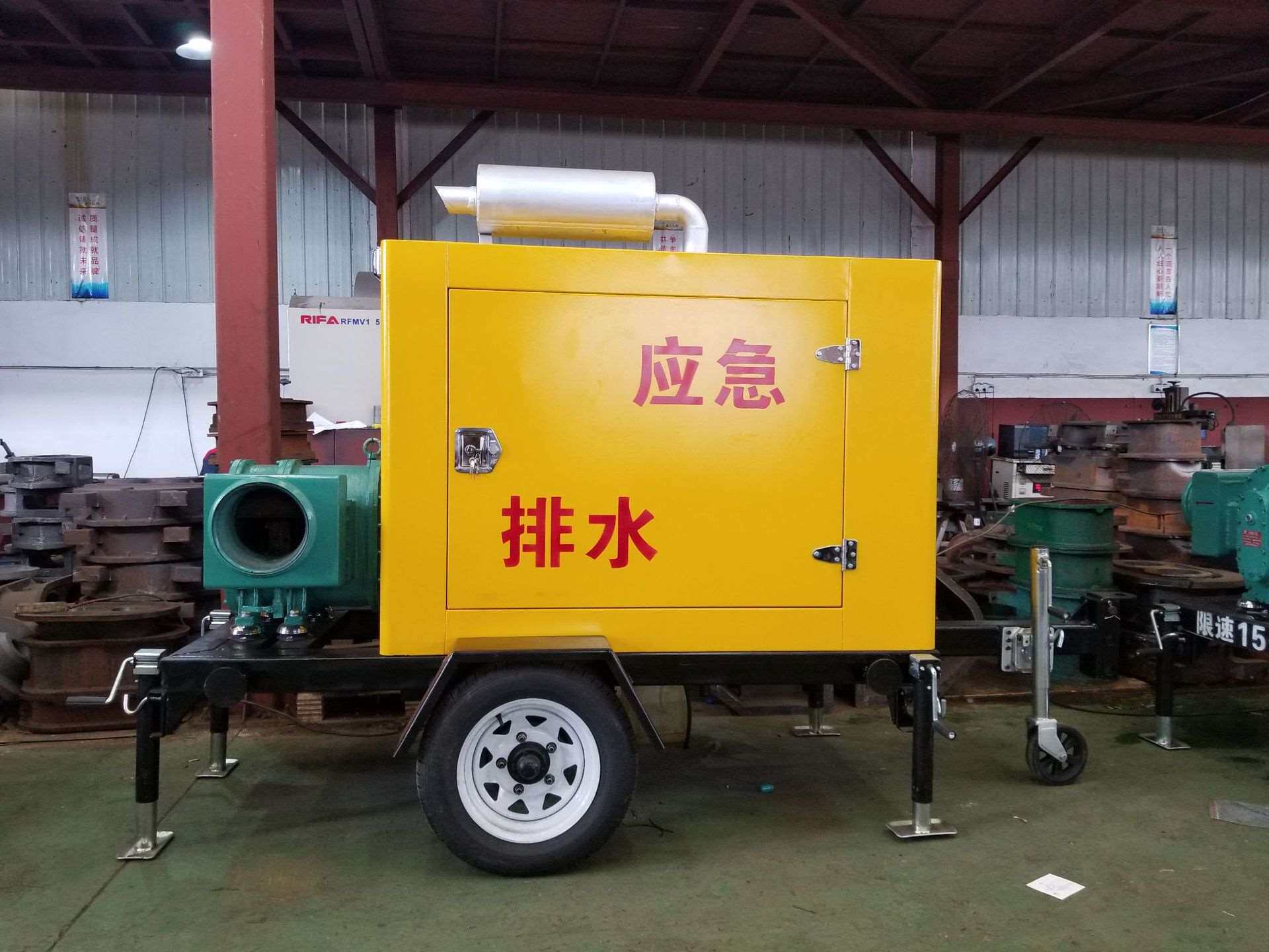 凸轮转子自吸泵高吸程泵高压力泵拖车式凸轮泵车柴油机自吸凸轮泵