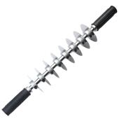 可调节切油条滚轮刀披萨滚刀烘焙不锈钢切面面团分割器商用