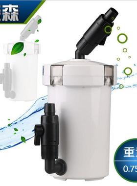 森森HW-602/603/604过滤桶过滤器水族过滤桶前置过滤桶无动力