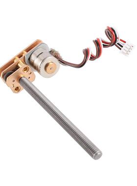 厂家直销10BY微型步进减速电机GM1024无刷金属齿轮M4螺纹出轴马达