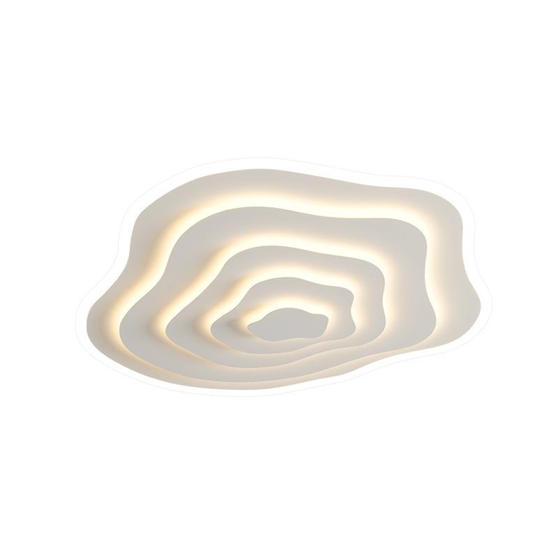 年轮客厅灯极创简意现代简约大气顶灯吸设房计QQA师个性主卧室间