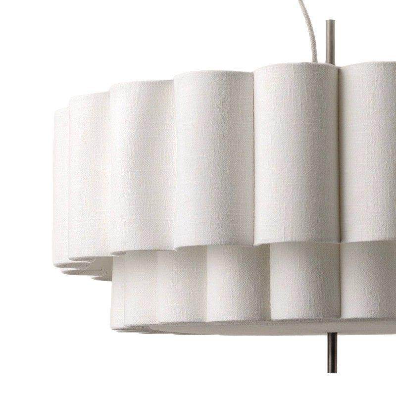 法式吊灯日式客厅卧室餐厅主卧中古风布艺高级感设计师侘寂风灯具