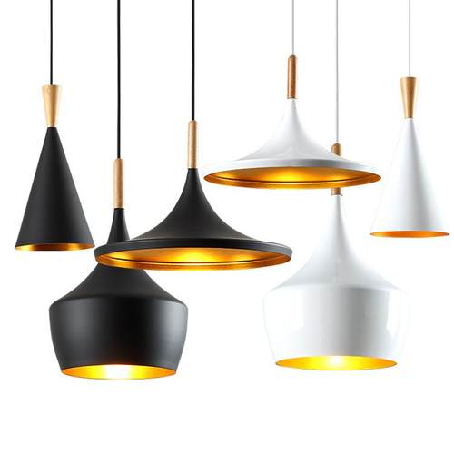 简约创意乐器吊灯三头北欧复古艺术咖啡厅吧台灯西餐厅单头小吊灯