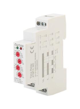 循环双时间继电器时间可调12-240VAC/DC时间继电器循环继电器