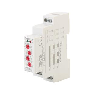 循环双时间继电器时间可调12-240VAC/DC时间继电器循环继电器