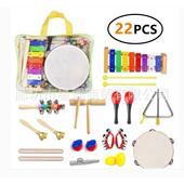 幼教教学用具奥尔夫乐器打击乐器件套套装 包亲子教具组合