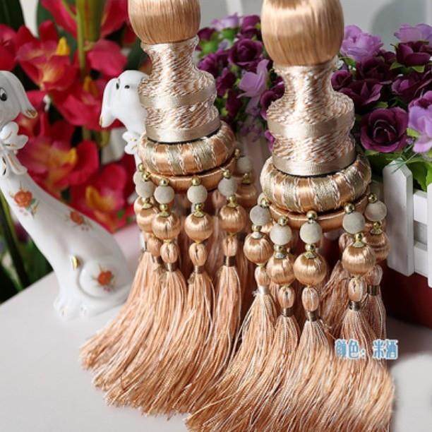 窗帘挂球绑带绑绳吊球流苏穗帘头穗装饰球欧式一对现代简约扎束带,纺织面料/辅料/配套,流苏/穗,淘宝优惠券,粉丝福利购,淘宝优惠卷