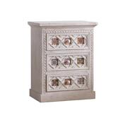 异域风情多功能玄关展示柜酒店客厅带抽屉印花柜民宿个性 收纳柜