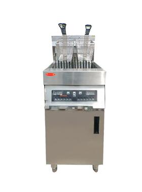 炸炉EF-28L立式电脑板炸炉商用单缸双筛带定时器旋钮版电炸炉