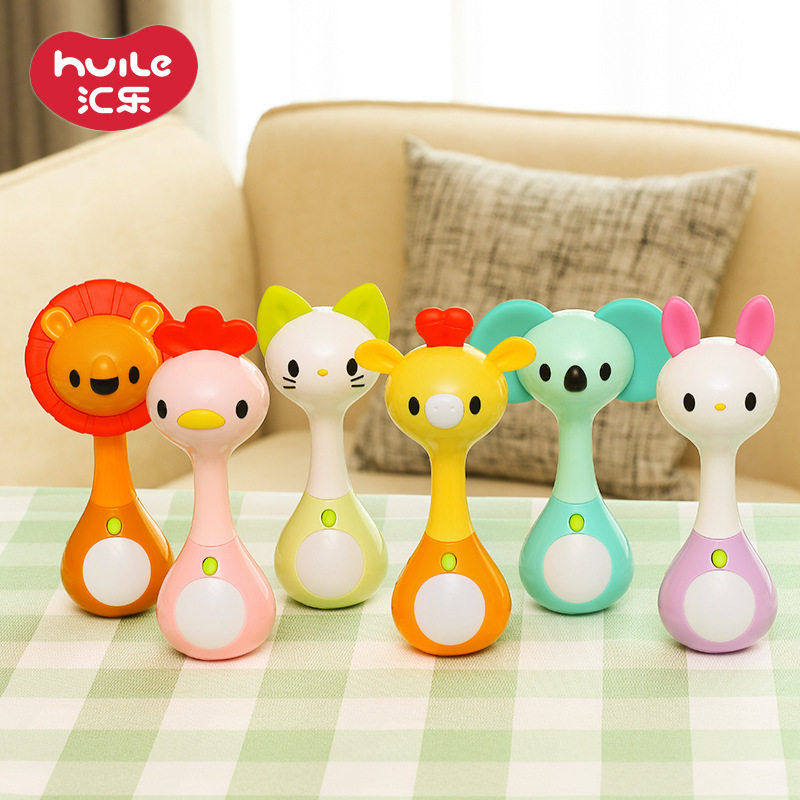 汇乐新生儿磨牙牙咬胶手摇铃0-1岁益智抓握训练安抚婴儿玩具,玩具/童车/益智/积木/模型,早教教具/早教套装,淘宝优惠券,粉丝福利购,淘宝优惠卷