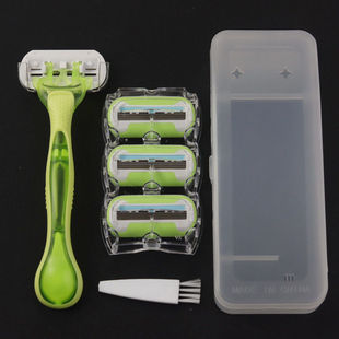 女用刮毛刀剃毛刀可替换刀头脱毛盒装腋毛腿毛脱毛刀替换装