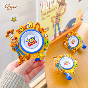 正版迪士尼卡通胡迪趣味录音喇叭钥匙扣动漫周边解压玩具背包挂件