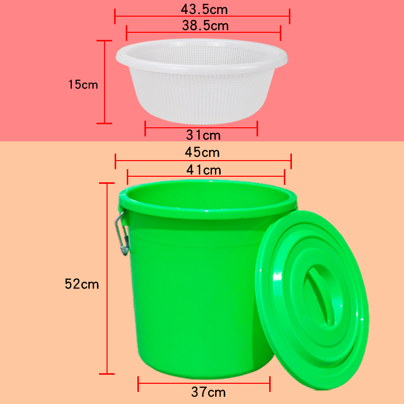 厂泔水干湿过滤分离带滤网垃圾桶大号厨房厨余茶水茶叶沥水潲水库 家庭/个人清洁工具 垃圾桶 原图主图