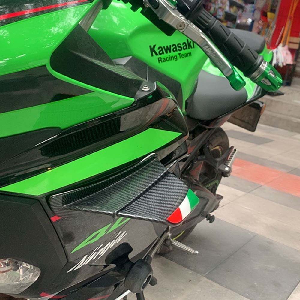 适用川崎 ninja250/300/400 zx-6r/9r/10r/14r 636改装车身定风翼