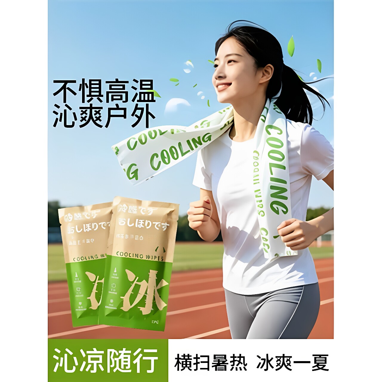 冰感毛巾一次性降温冷感