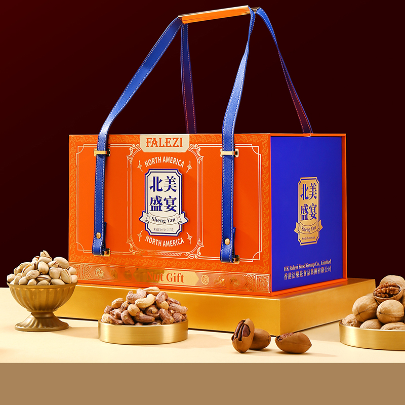 北美盛宴春节年货干果炒货礼盒