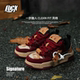 2025冬季 转运鞋 红酒情侣款 时尚 Lucx面包鞋 爆款 厚底板鞋 休闲运动鞋