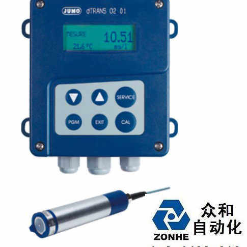 JUMO dTRANS O2 01-溶解氧控制器202610溶溶解氧变送器传器