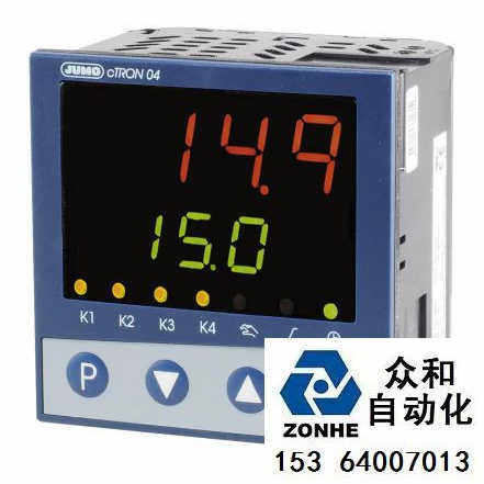 Jumo TN:00496142 久茂温控器 702074/8-1134-23-00 cTRON 04