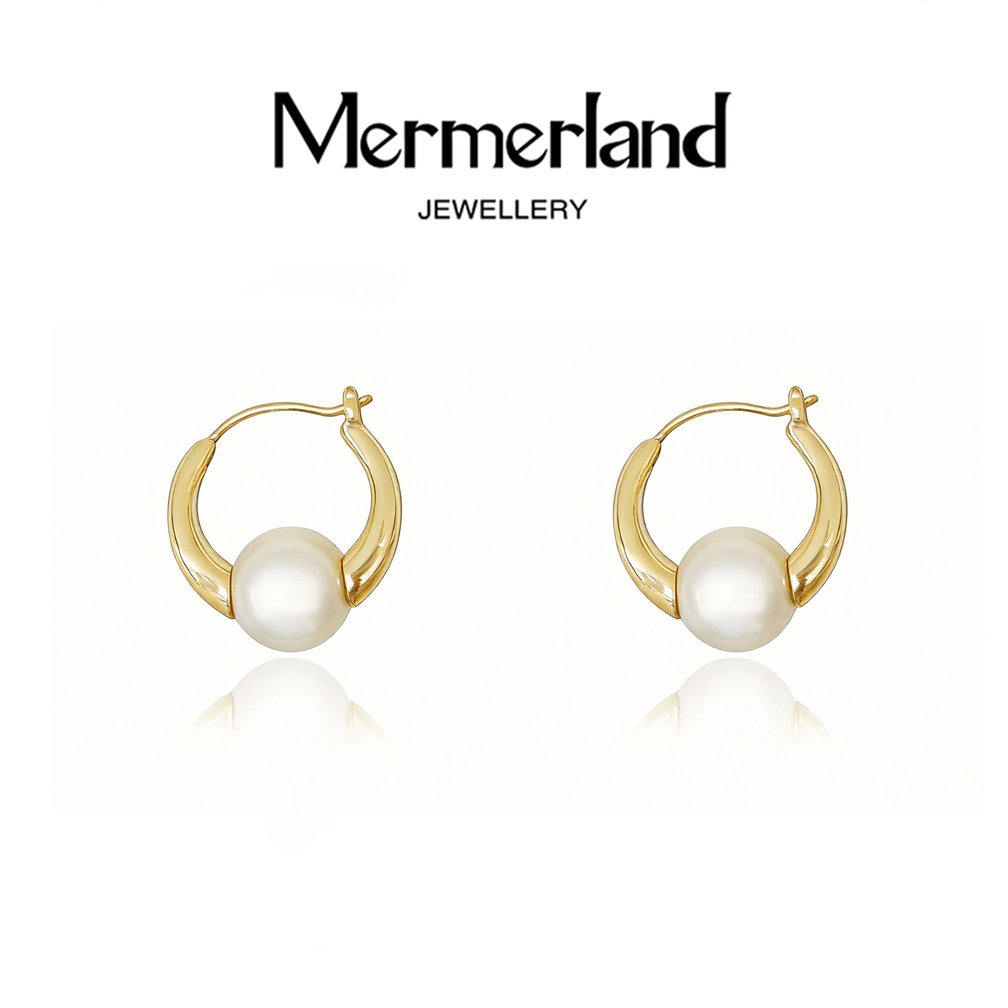 Mermerland耳饰S925银耳针复古圆环耳扣法式时尚耳环新年礼物女,珠宝/钻石/翡翠,耳饰,淘宝优惠券,粉丝福利购,淘宝优惠卷