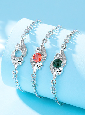 新款手链空托diy镶嵌正圆形