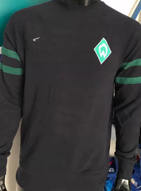 德国足球甲级联赛云达不莱梅SV Werder Bremen圆领套头大码卫衣