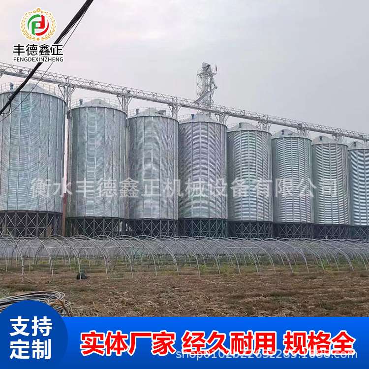 粮食钢板仓 装配式新型粮仓 不锈钢防潮玉米小麦水稻立体圆筒仓