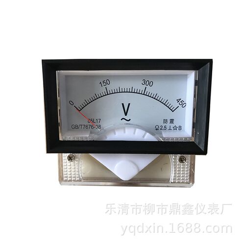 指针式电流表电压表 85L17-A/85C17-V 防震变频器交直流表