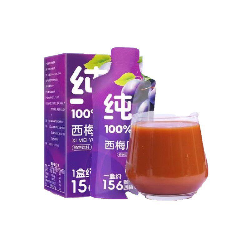 【养庆堂】西梅原浆300ml鲜榨nfc果蔬汁植物饮料0蔗糖鲜果西梅汁