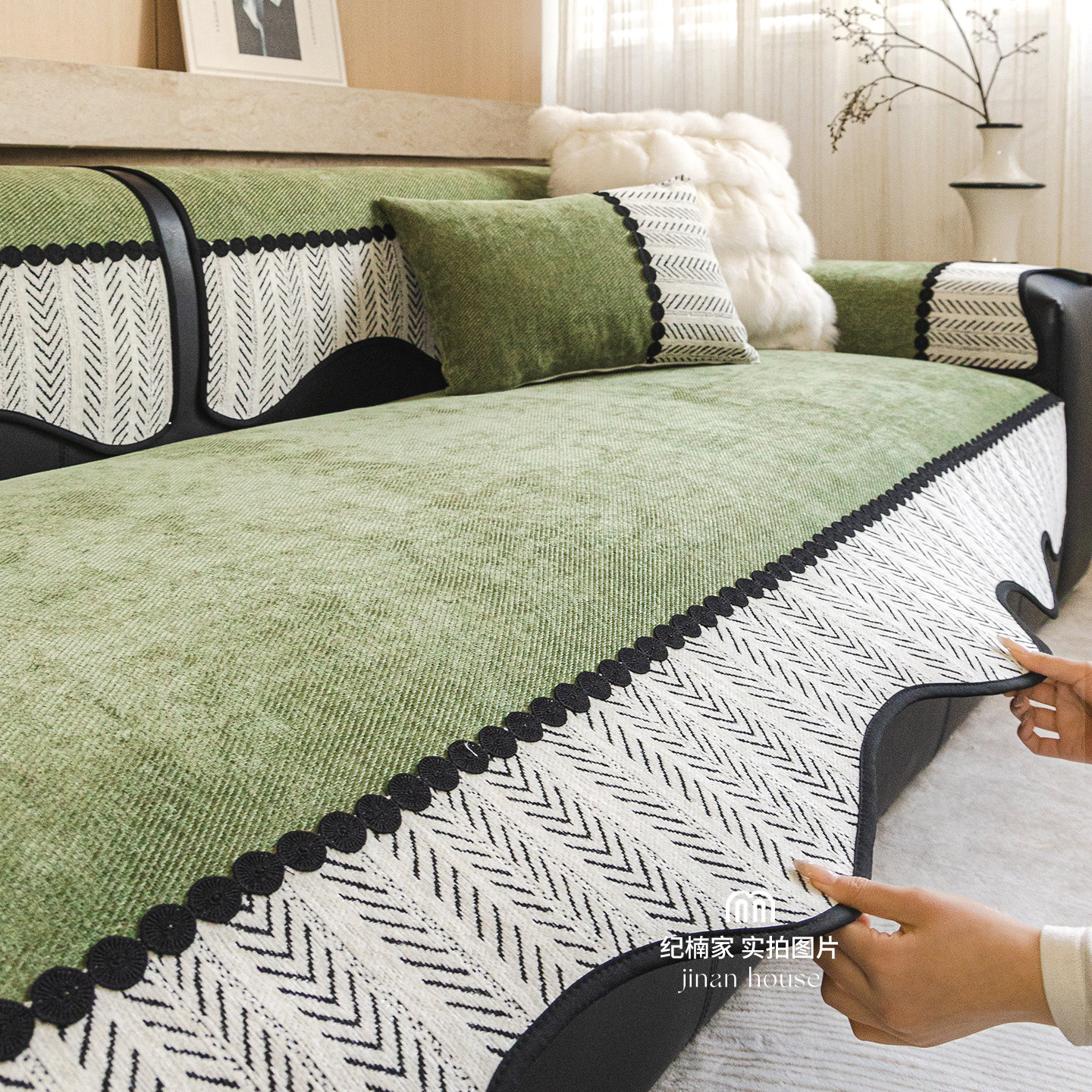 雪尼尔沙发垫子四季通用2026新款高级感客厅沙发坐垫防滑盖布套罩,居家布艺,沙发垫,淘宝优惠券,粉丝福利购,淘宝优惠卷