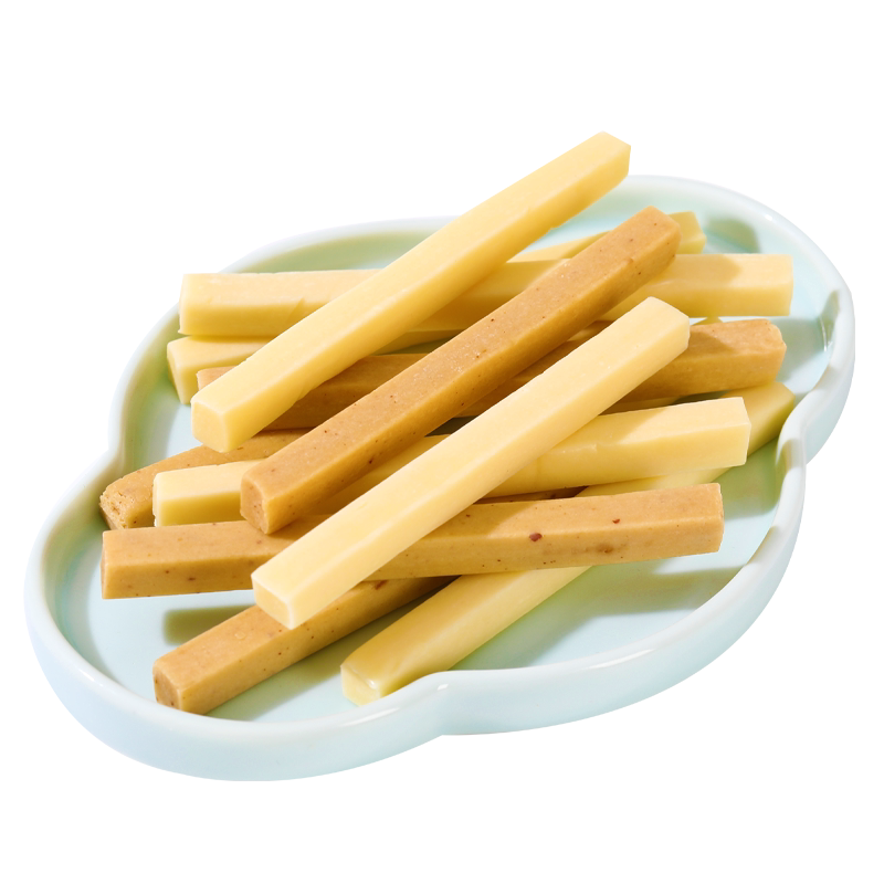 御食园老北京酸奶条500g老北京特产原味蓝莓味儿童酸奶棒休闲零食