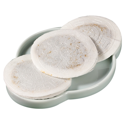 御食园茯苓夹饼500g果仁型非果冻