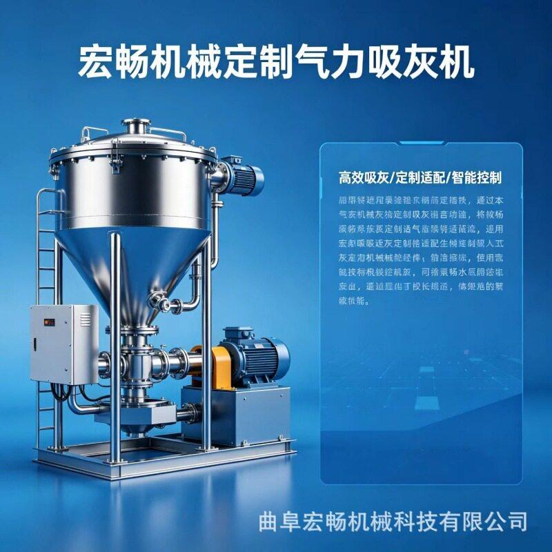 沙克龙小麦除尘型气粮力输送JI气力吸粮机吸负L150压机等，稻谷玉