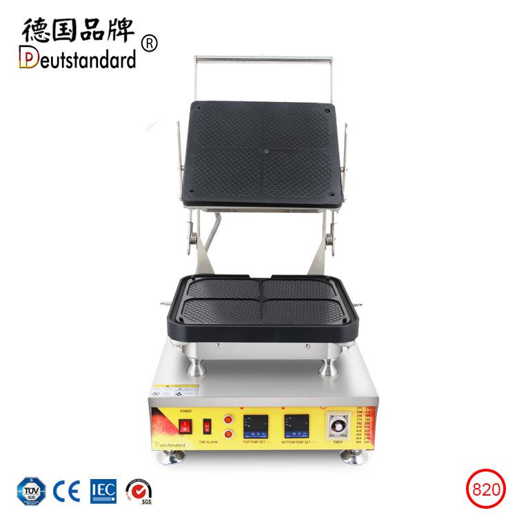 商用双电华数显温控夫烘培机NP-820四片威化饼曲奇饼热流芝士心挞