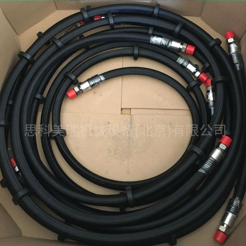 车卡别加油管010钢丝编织导识线护柴油管黑软色套柴油丁腈耐油管