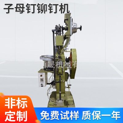 D定制供TS-R666子母钉子母扣五金配件铆钉机 子母撞钉机 打扣机