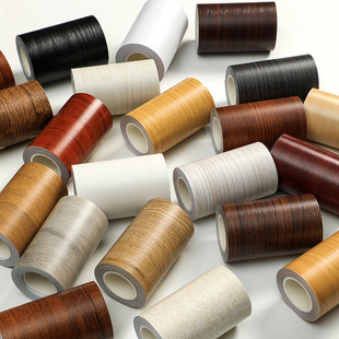 踢脚线翻新家具遮丑木门破损修复门套门框包边贴地板修补贴纸自粘