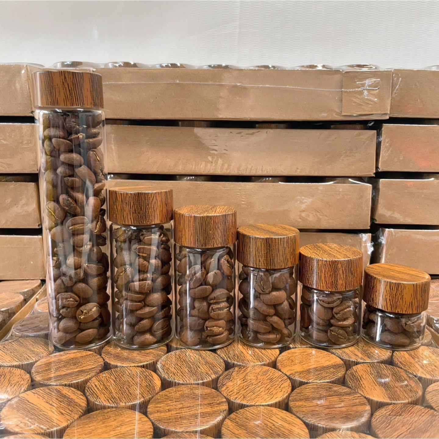 迷你玻璃密封罐食品级咖啡粉分装瓶便携保存罐茶叶储存通用空瓶子